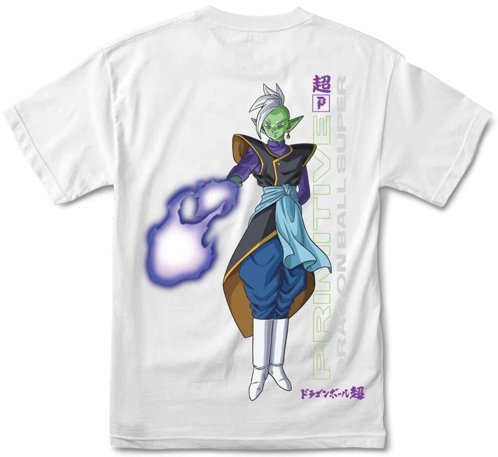 Primitive Skate Men's X Dragon Ball Z Zamasu Tee T-Shirt in White